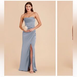 Birdy Grey Dusty Blue Bridesmaid Dress